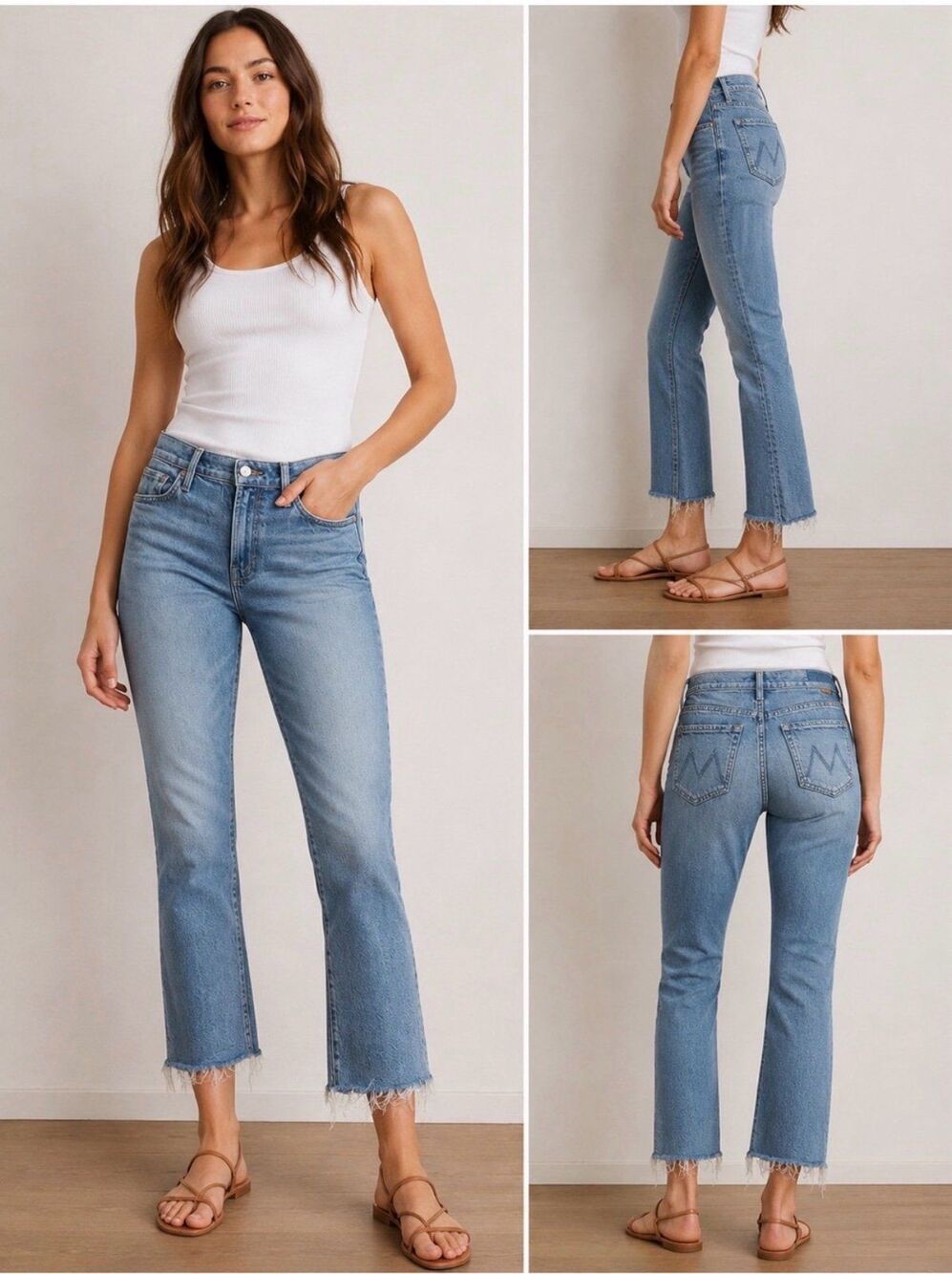 MOTHER The Outsider Flood Fray Are We There Yet Size 25 EUC